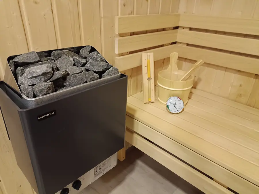Finská sauna s kamny